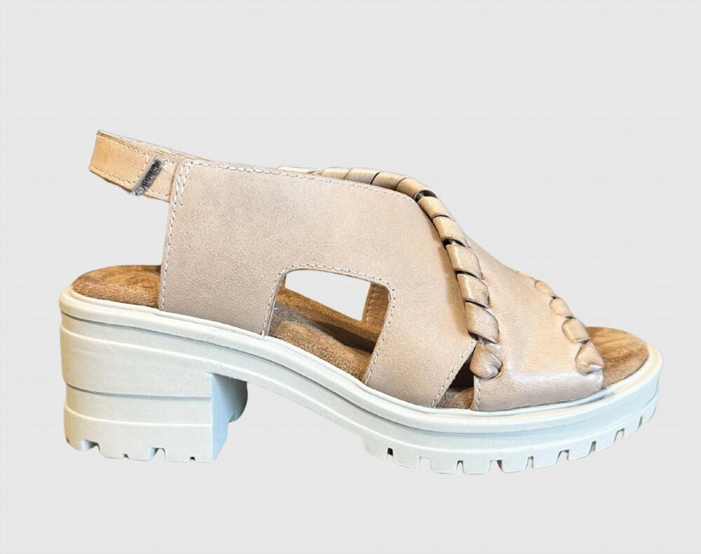 NEW SALVIA women's bosnia sandal in sand